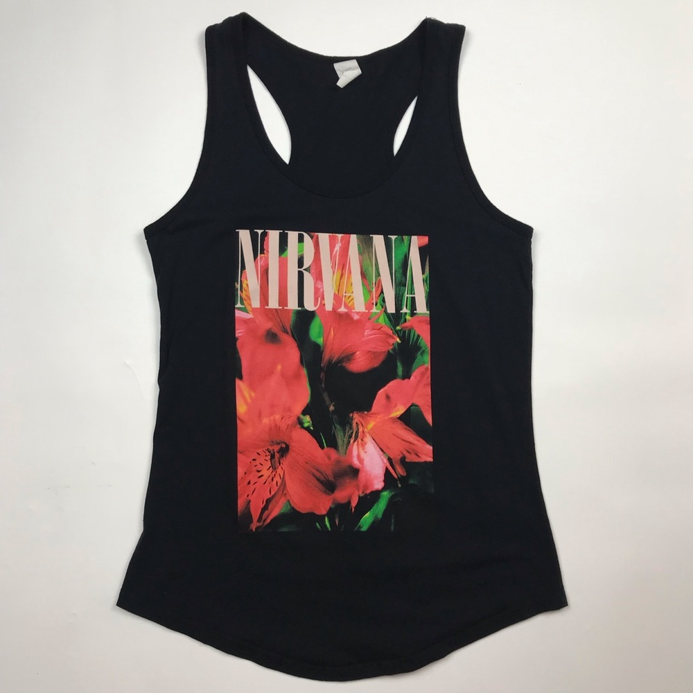 Nirvana Band Racerback Tank Top